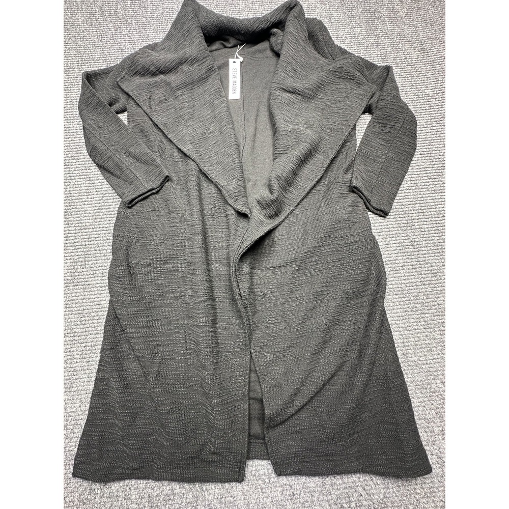 Steve‎ Madden Jacket Womens XS Drape Front Sweater Cardigan Knit Layering